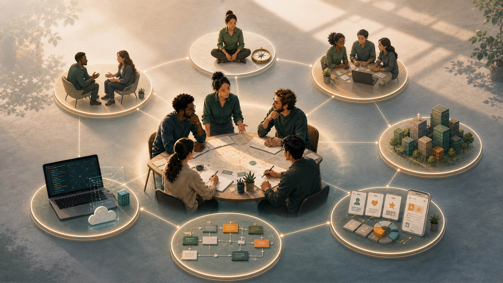 Seven connected dimensions of engineering leadership